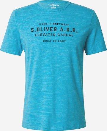 T-Shirt s.Oliver en bleu : devant