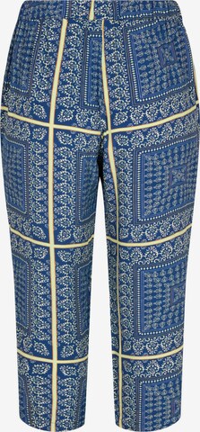 Zizzi Loosefit Broek 'Xpatc' in Blauw