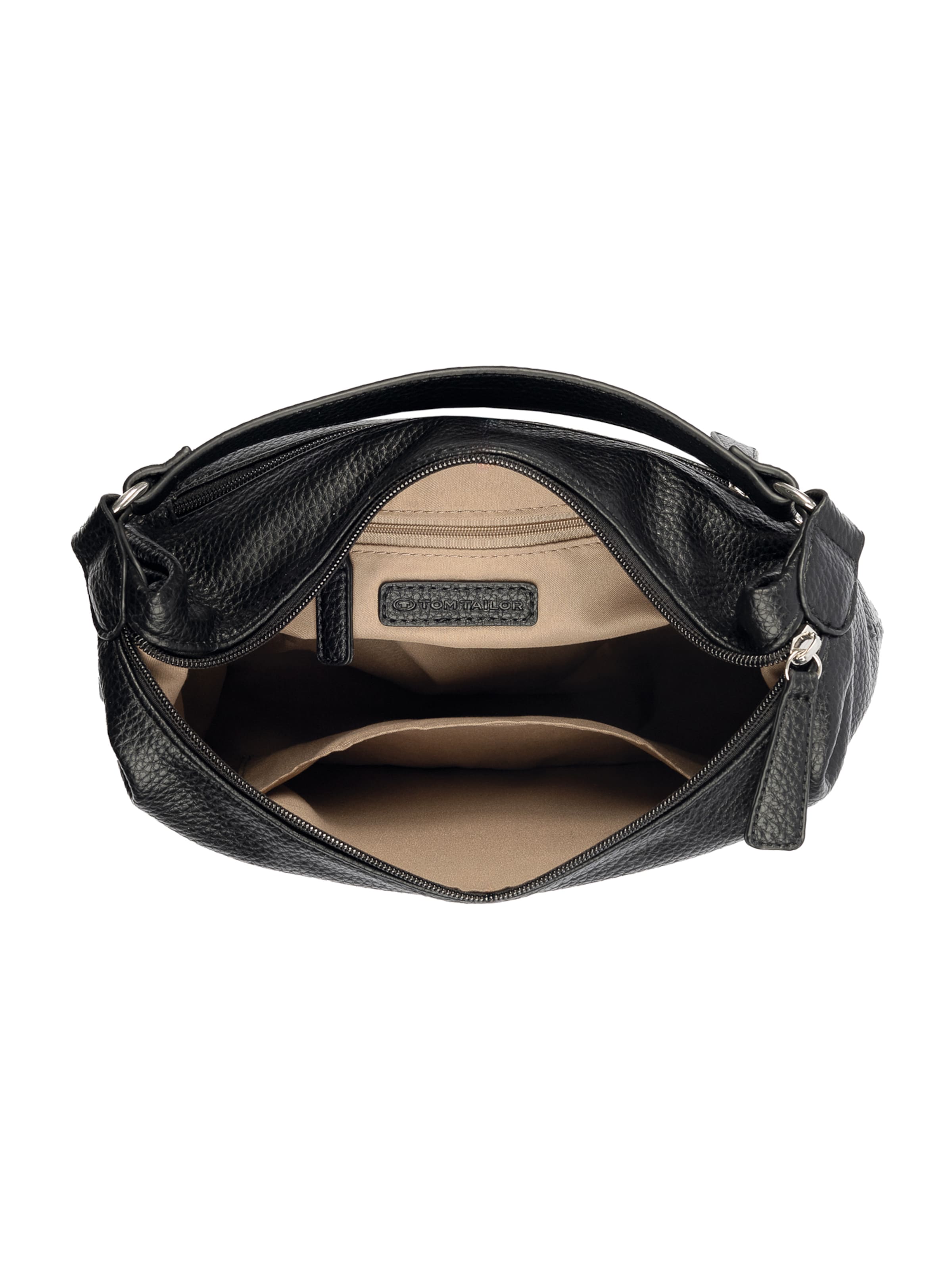 TOM TAILOR - Bolso de hombro 'Xia' en negro