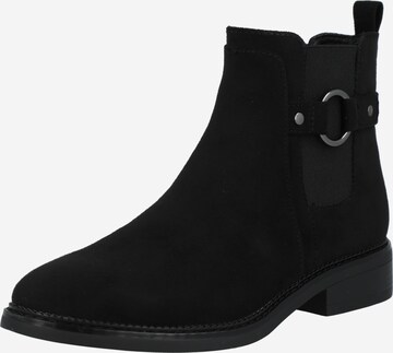 Ankle boots 'Carolina Shoes' di ABOUT YOU in nero: frontale