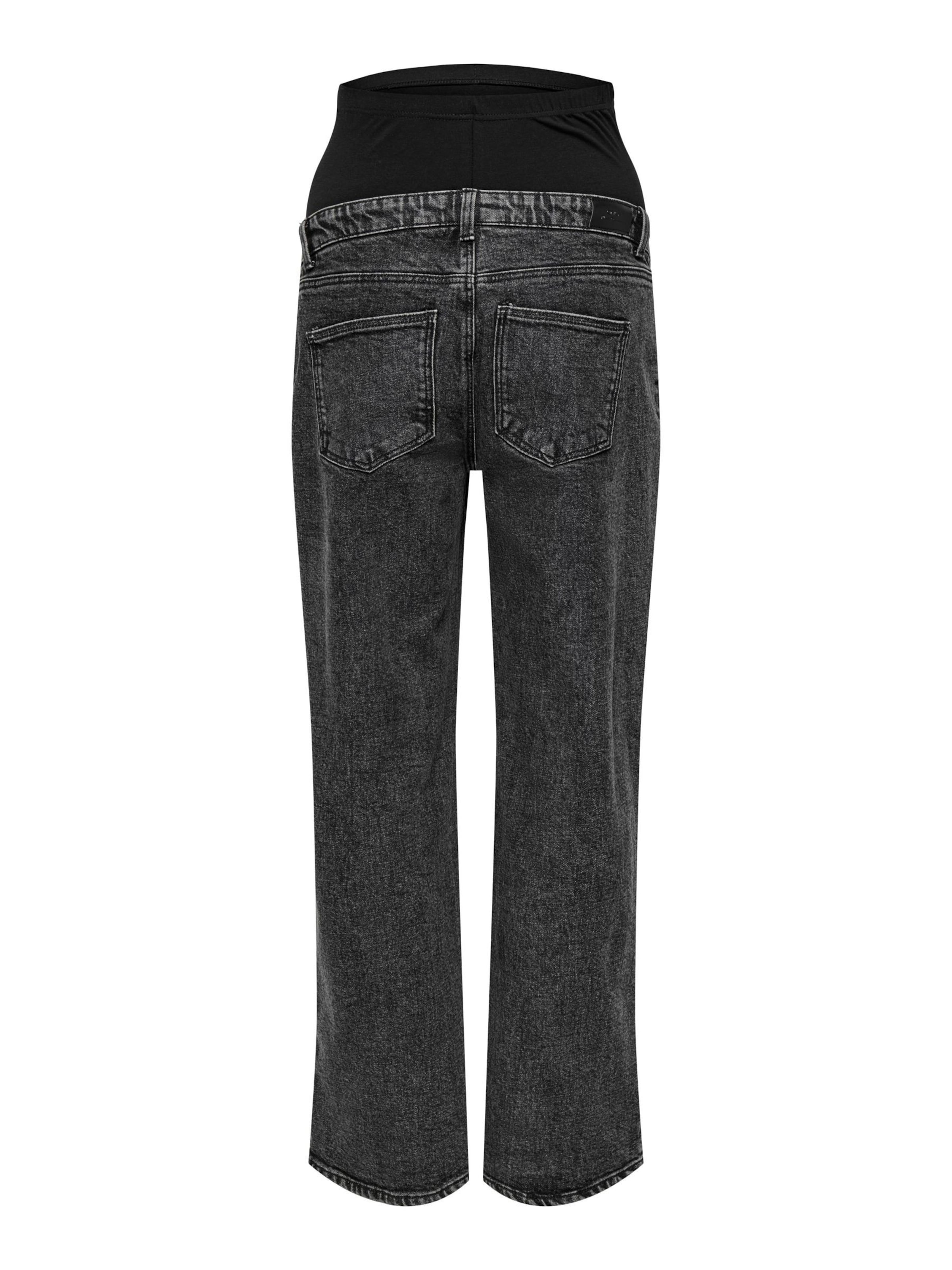 Regular Jean 'OLMJuicy' Only Maternity en noir
