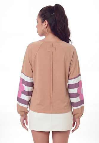 Sweat-shirt MIMO en marron