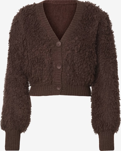Estelou Strickjacke 'Hairy' in S in schoko, Produktansicht
