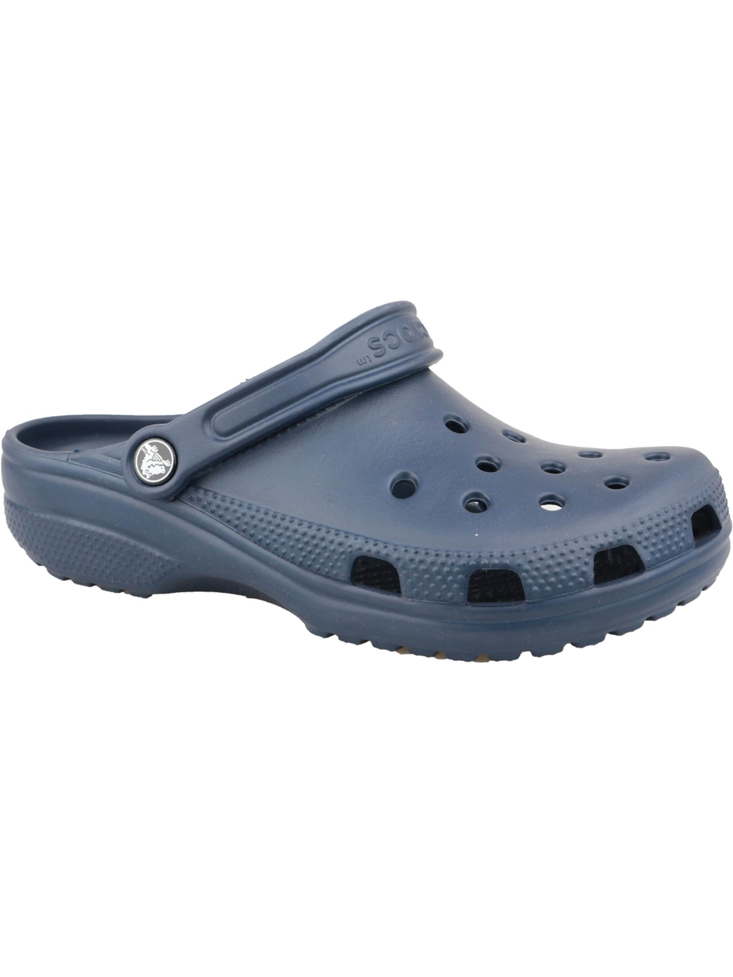Sabots Crocs en bleu : devant