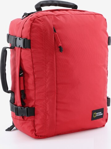 National Geographic Rucksack 'Hybrid' in Rot