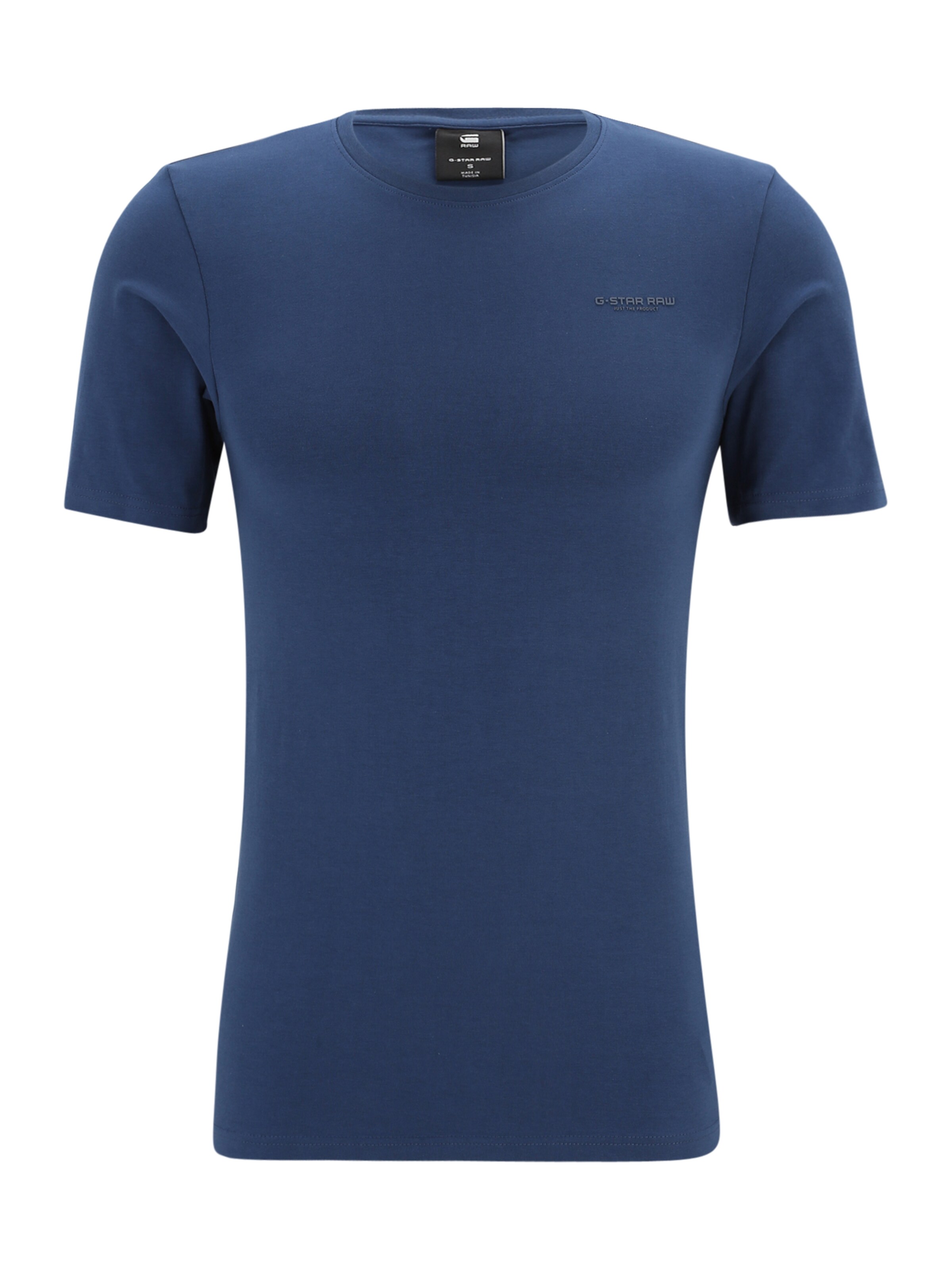 G-STAR Shirt in Blauw: voorkant