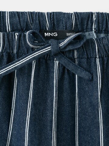 MANGO Wide Leg Hose 'APRIL' in Blau
