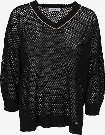 Pull-over Influencer en noir : devant