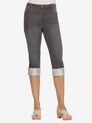 Linea Tesini by heine Skinny Jeans i grå: framsida