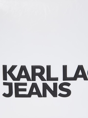 KARL LAGERFELD JEANS Μεγάλη τσάντα σε λευκό