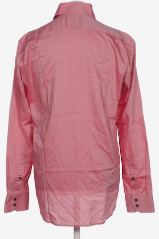 HUGO Red Button Up Shirt in L in Pink