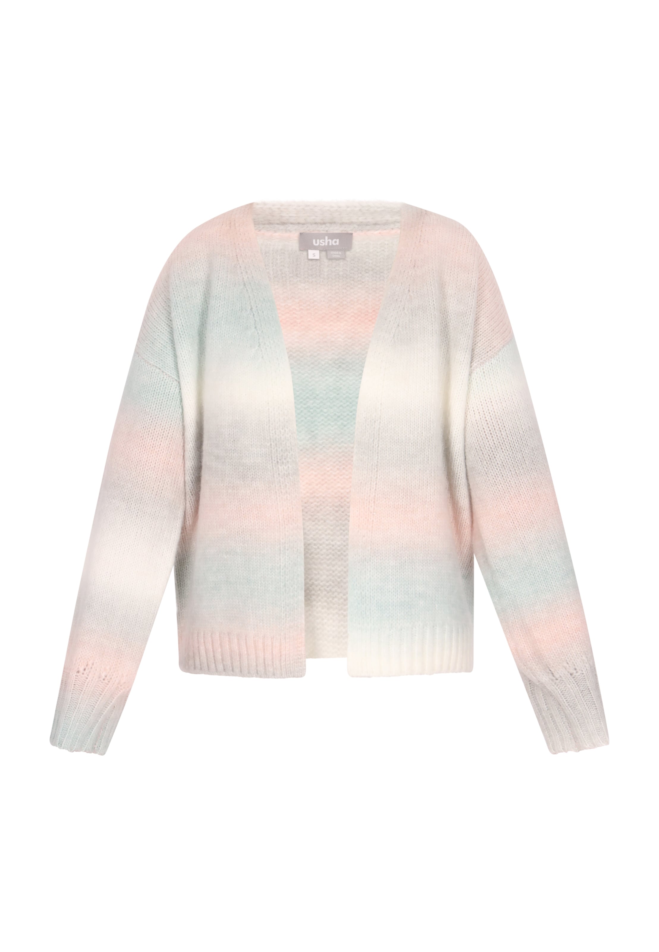 Usha Πλεκτή ζακέτα σε μπλε: μπροστά