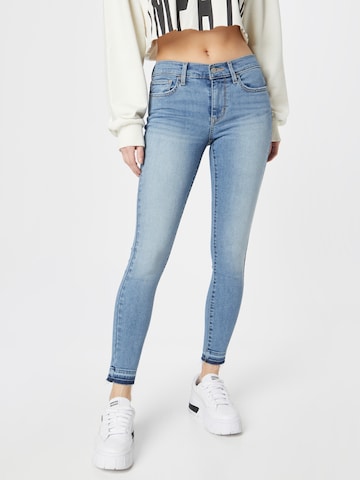 LEVI'S ® Skinny Jeans '710' in Blauw: voorkant