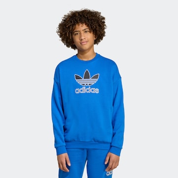 ADIDAS ORIGINALS Sweatshirt in Blau: Vorderseite