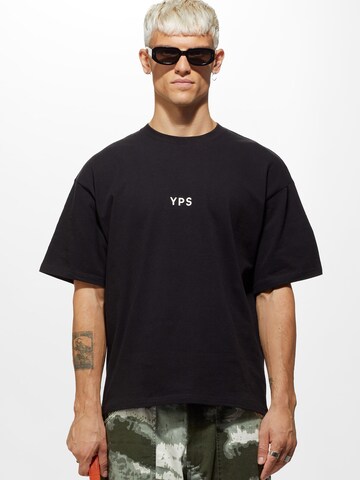 Young Poets Shirt 'Ricko' in Black: front