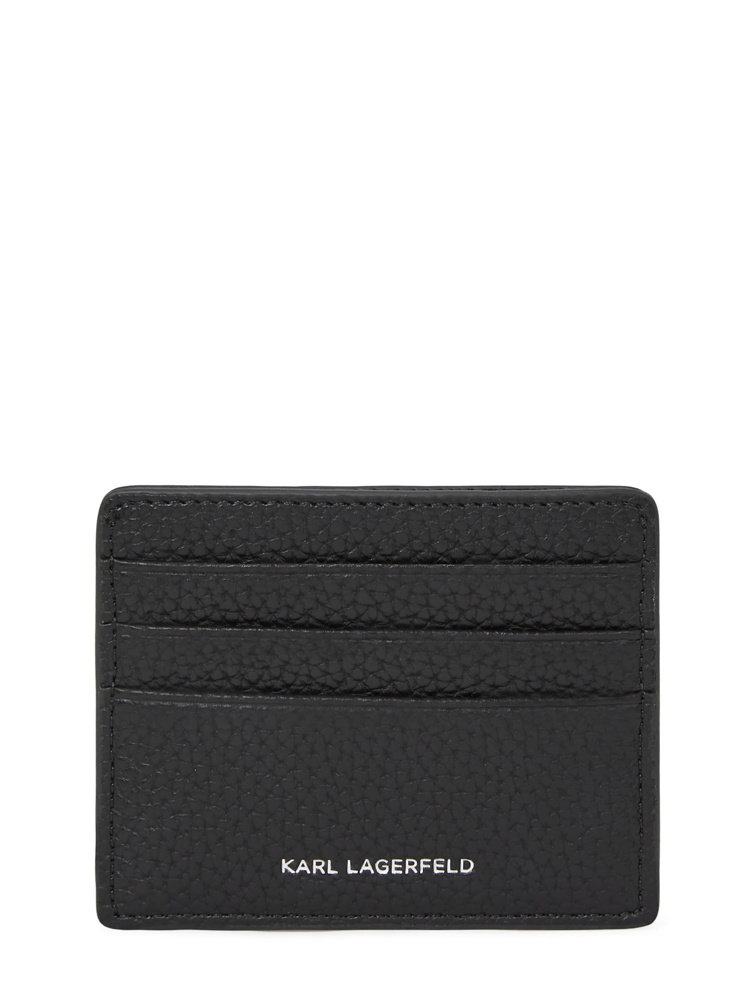 Karl Lagerfeld Etui 'Ikon Pebble' | črna barva