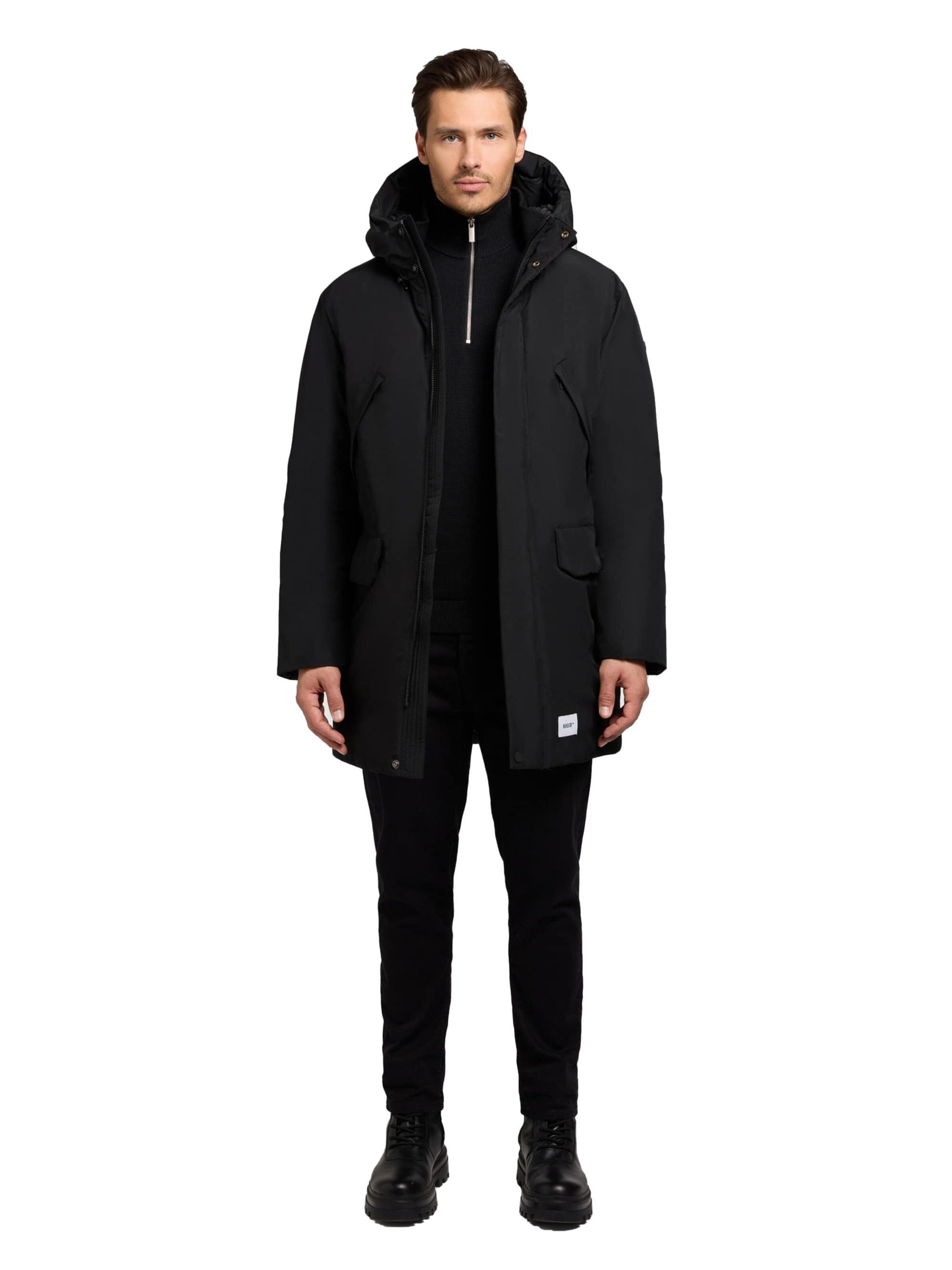 khujo Winterparka 'Figaro'‌‌ in Schwarz