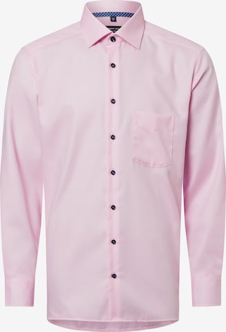 Andrew James Regular fit Business shirt ' ' in Pink: front