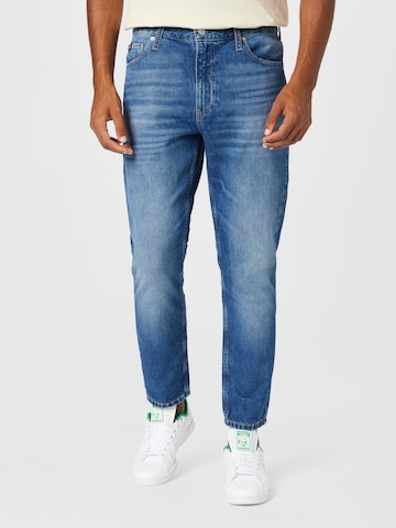 Calvin Klein Jeansregular Traperice - plava boja: prednji dio