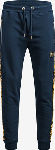 Redbridge Tapered Broek 'Sucre' in Blauw: voorkant