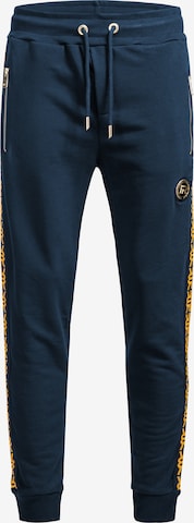 Redbridge Tapered Pants 'Sucre' in Blue: front