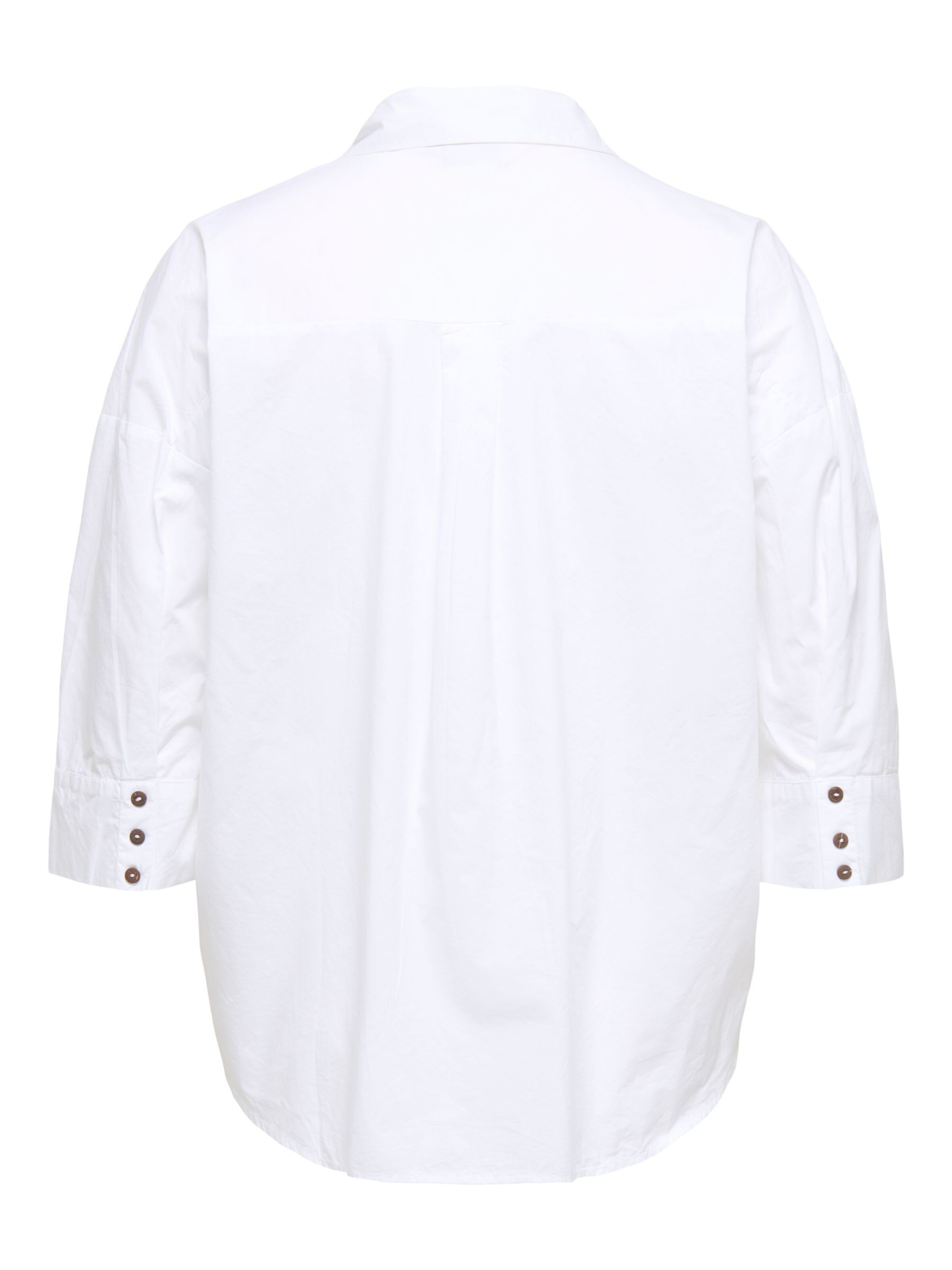 Camicia da donna 'CARSaja Keri' di ONLY Carmakoma in bianco