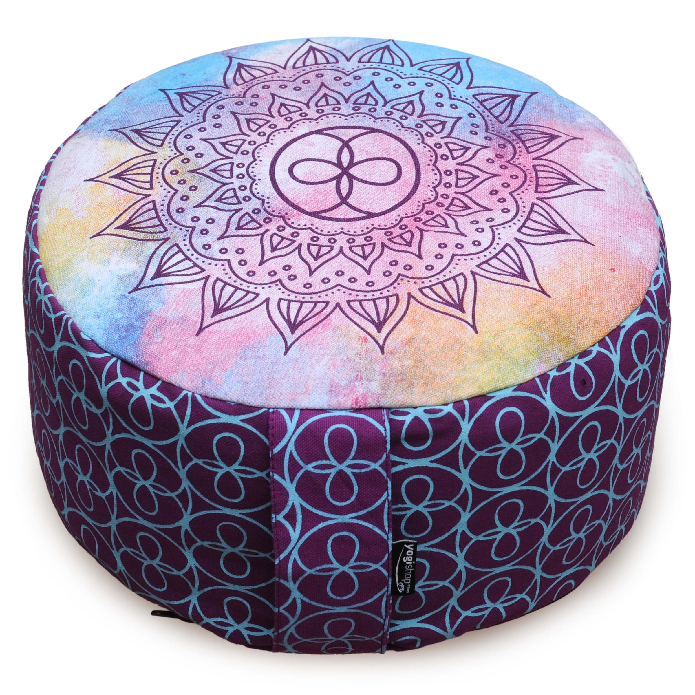 Yogishop Pillow in Purple: front