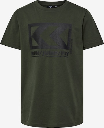 Hummel Performance Shirt 'FSK LOW' in Green: front