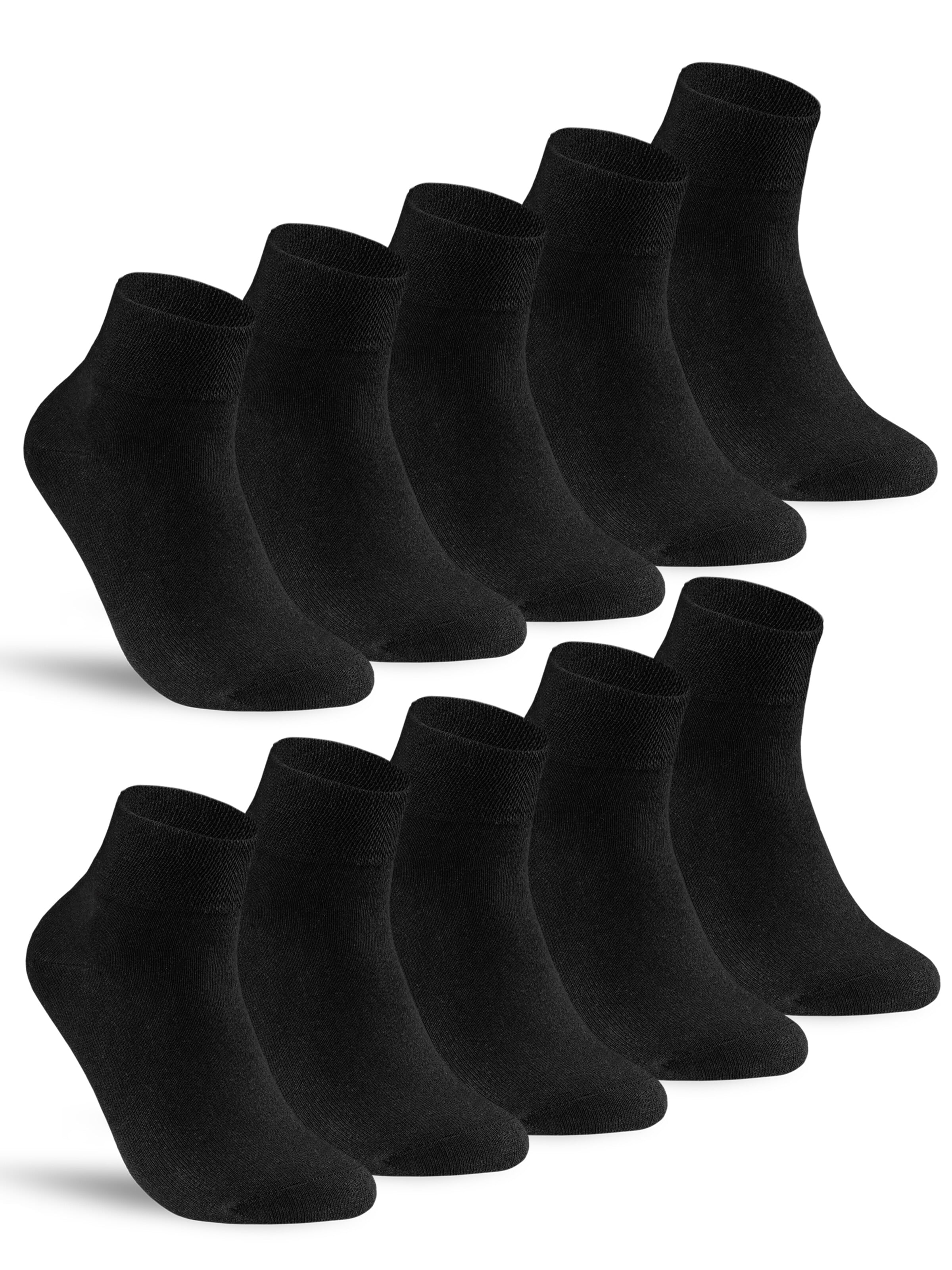 sockenkauf24 Socken‌‌‌‌‌ in Schwarz: Vorderseite