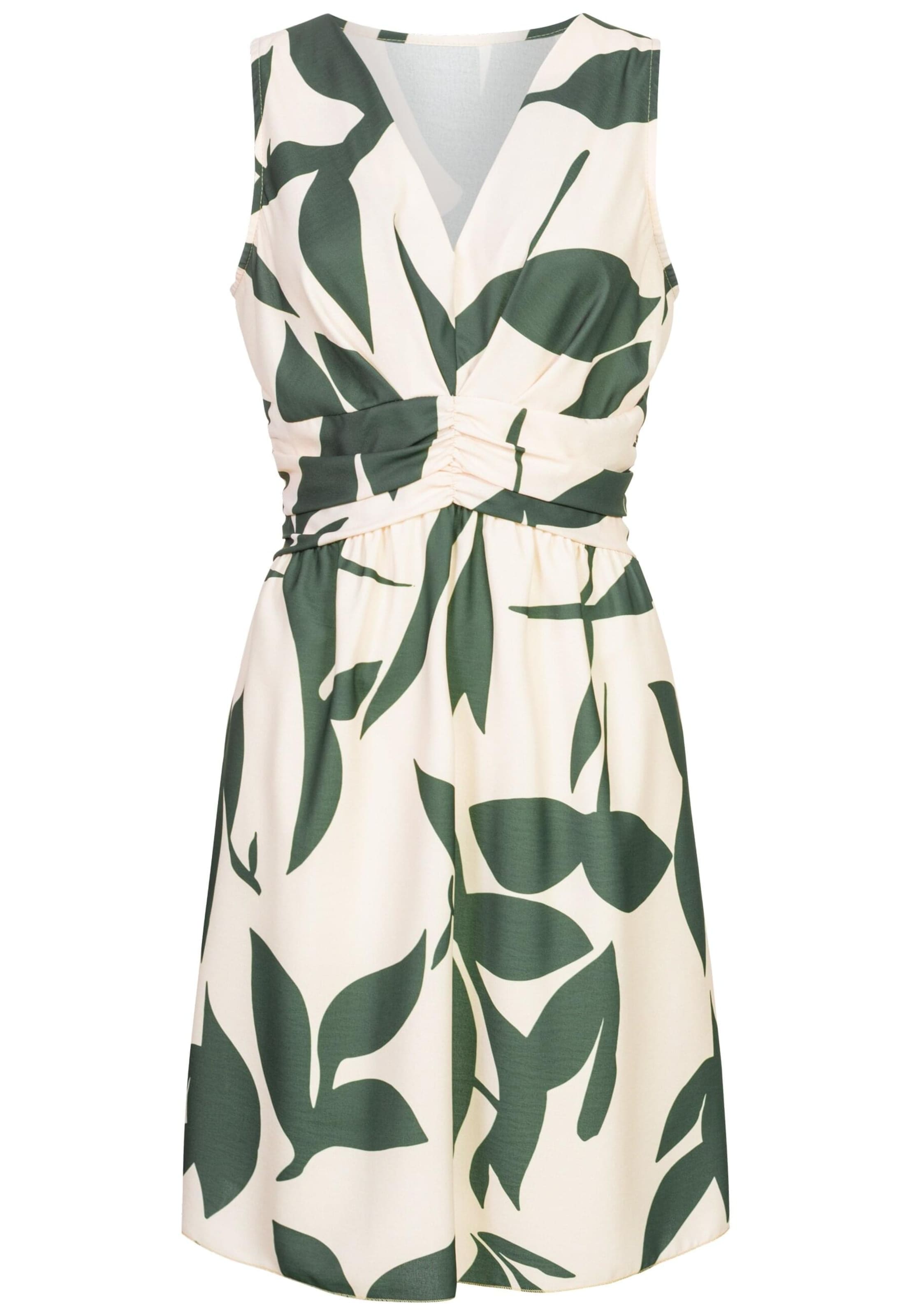 Cloud5ive Jurk in Groen: voorkant