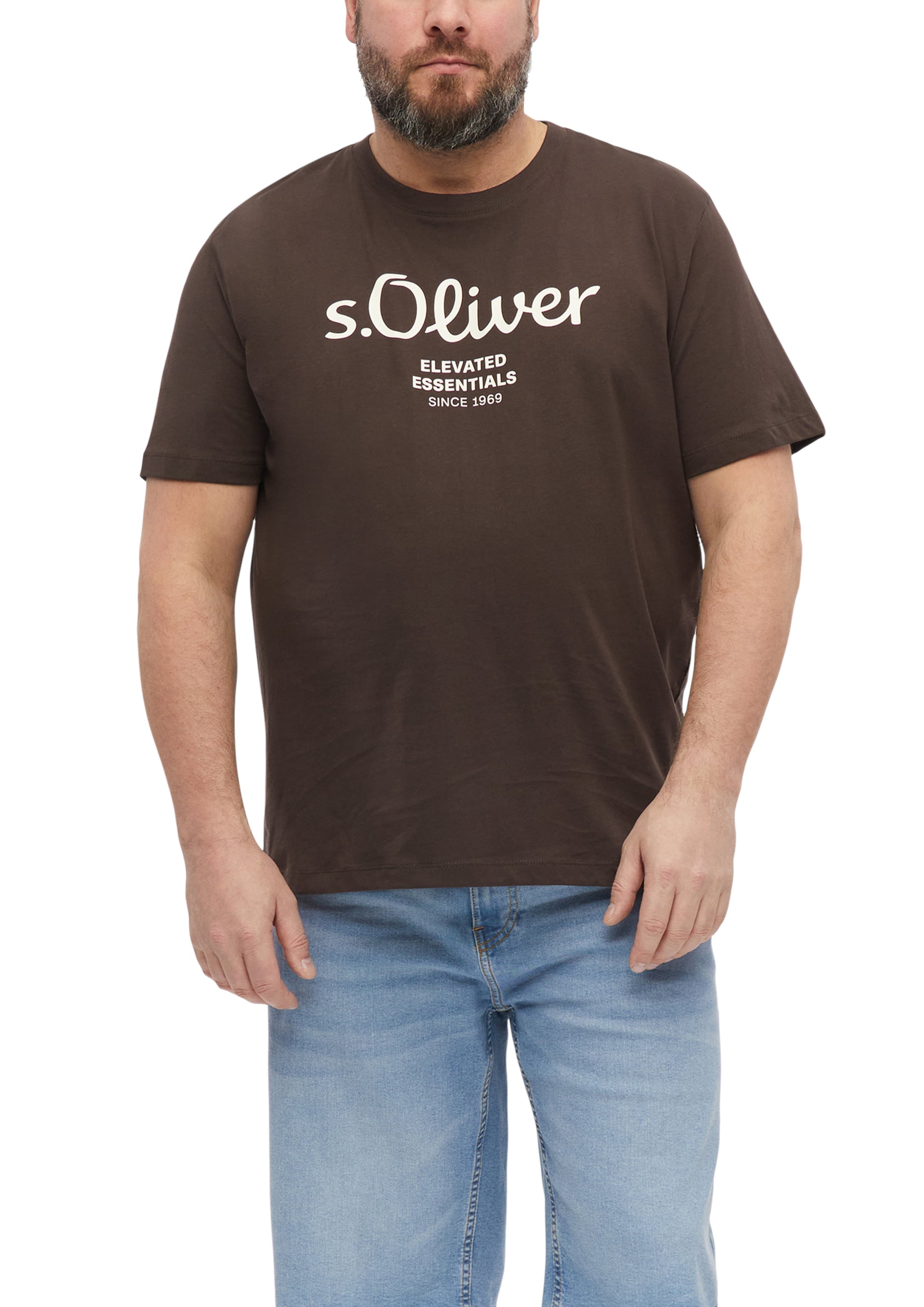 T-Shirt s.Oliver en marron