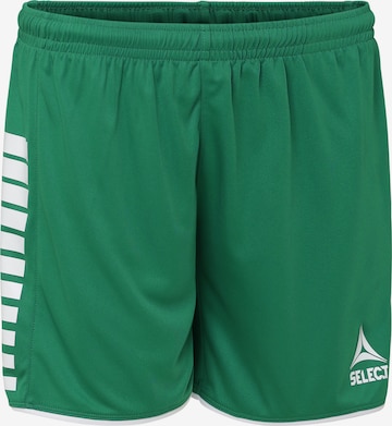 Select Athletic Pants in Green: front