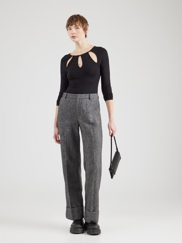 ABOUT YOU - Body camiseta 'Luna' en negro