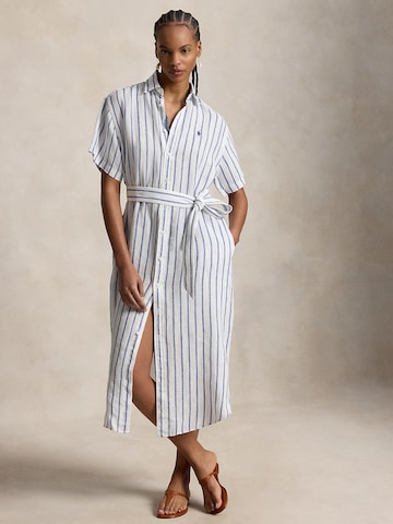 Polo Ralph Lauren Kleid in Weiß: Vorderseite