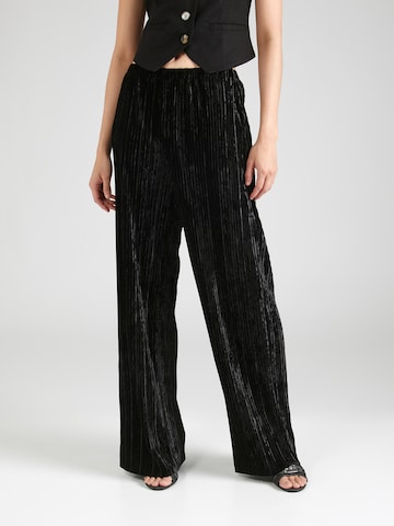 GUESS Loosefit Broek in Zwart: voorkant