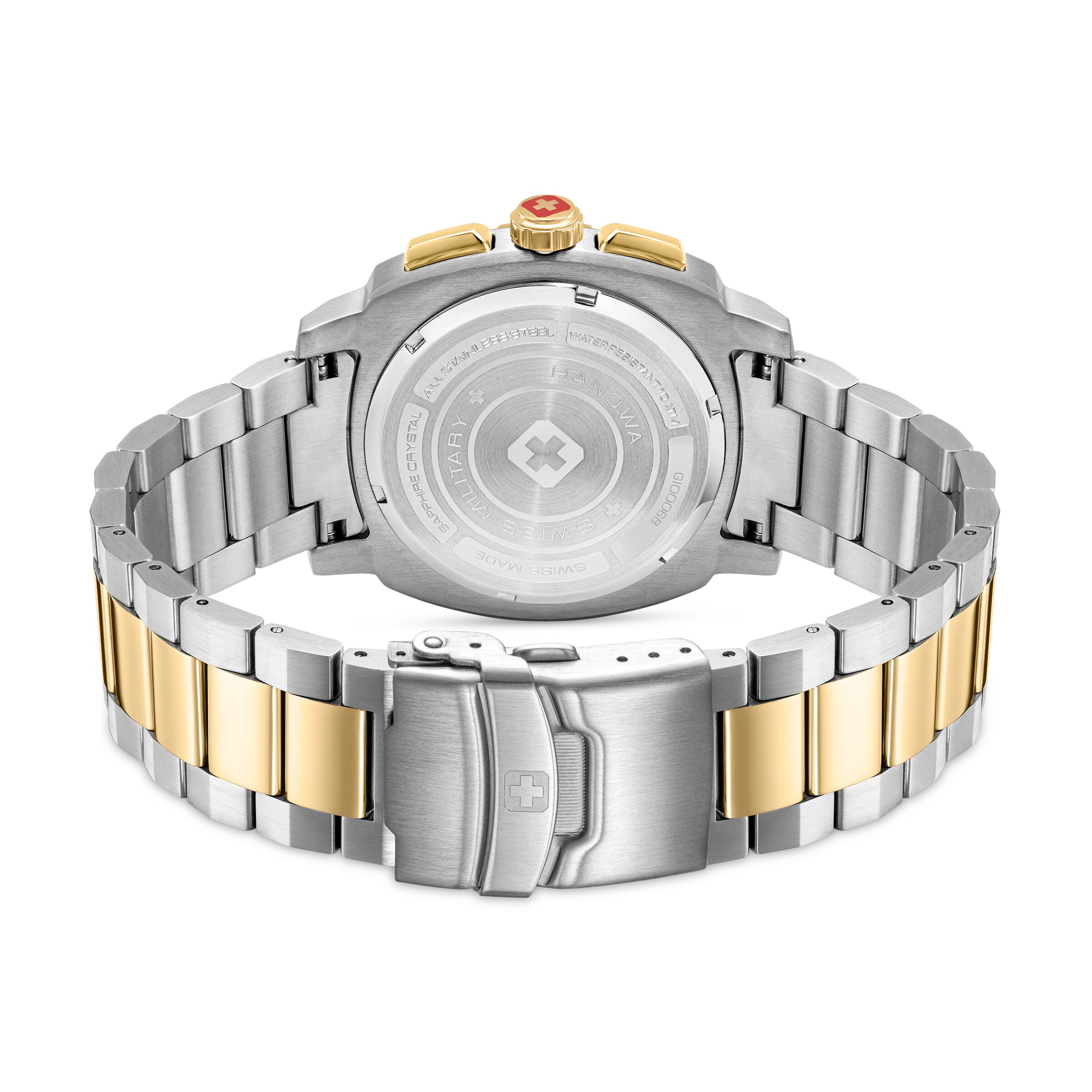 SWISS MILITARY HANOWA Analog watch 'Speedwell' in Gold