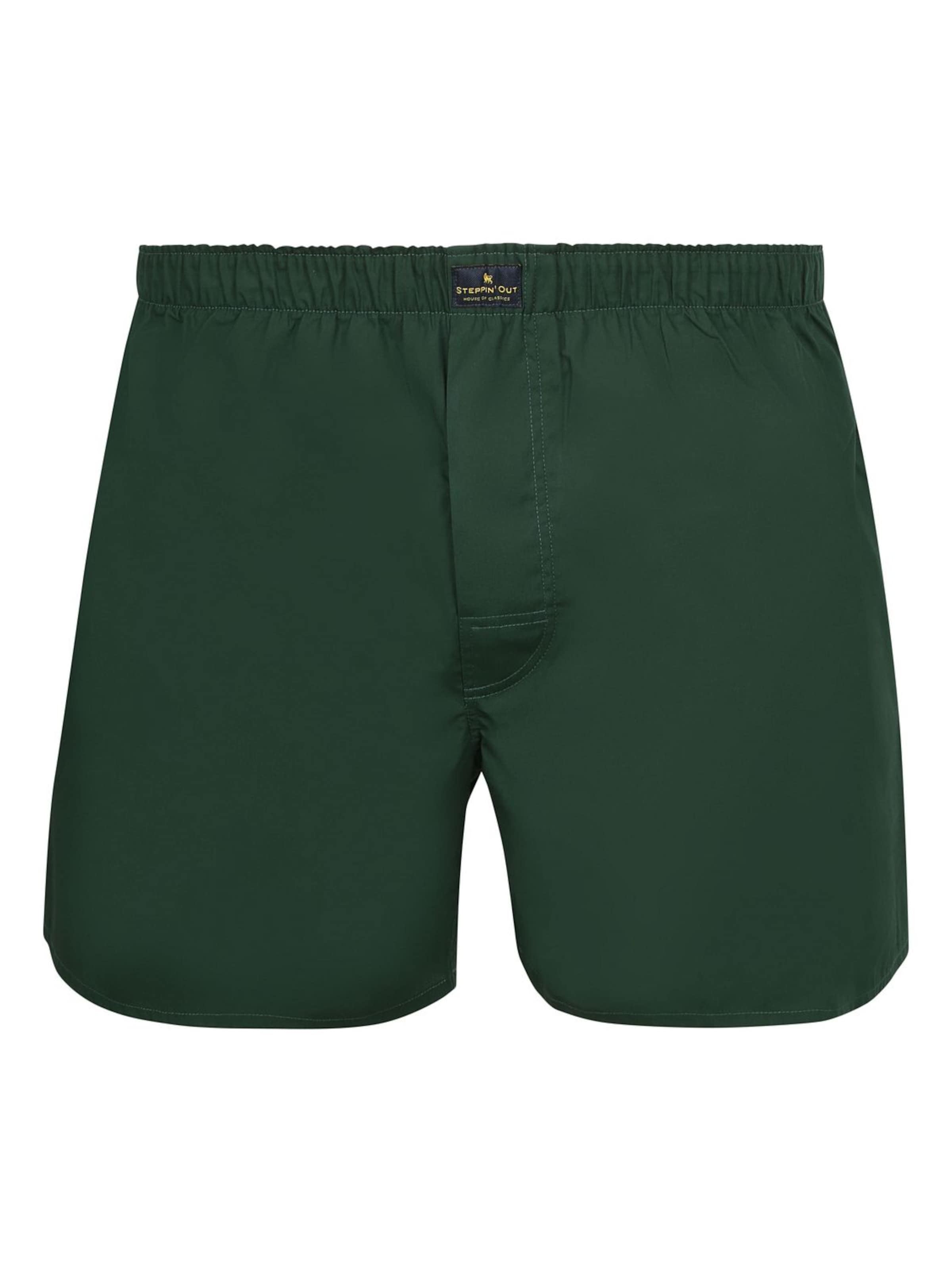 Steppin' out Boxer shorts in Green: front