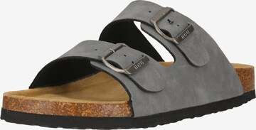 NOU Pantolette in Blau: Vorderseite