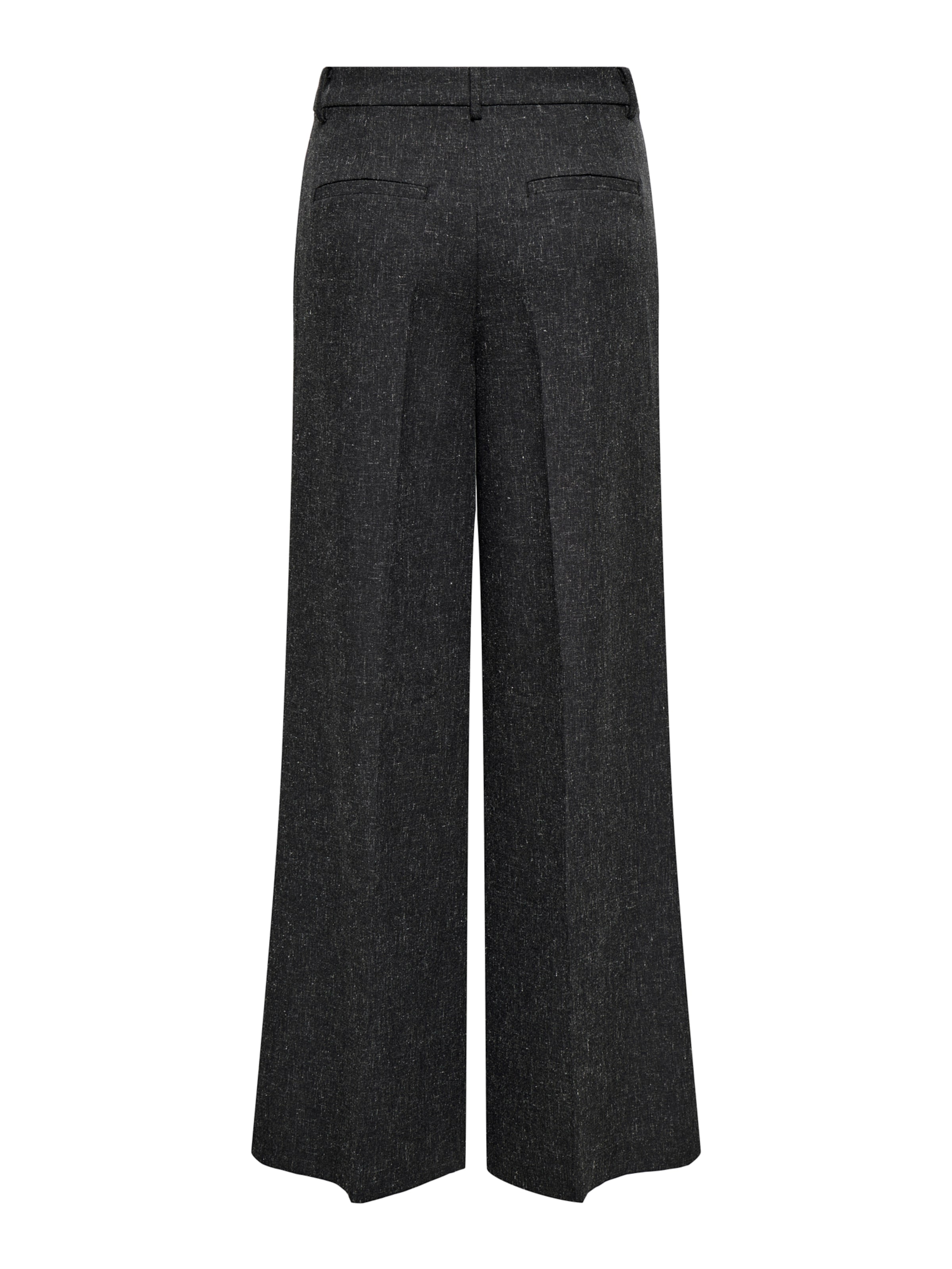 JDY Petite Wide leg Παντελόνι πλισέ 'JDYRILEY' σε γκρι