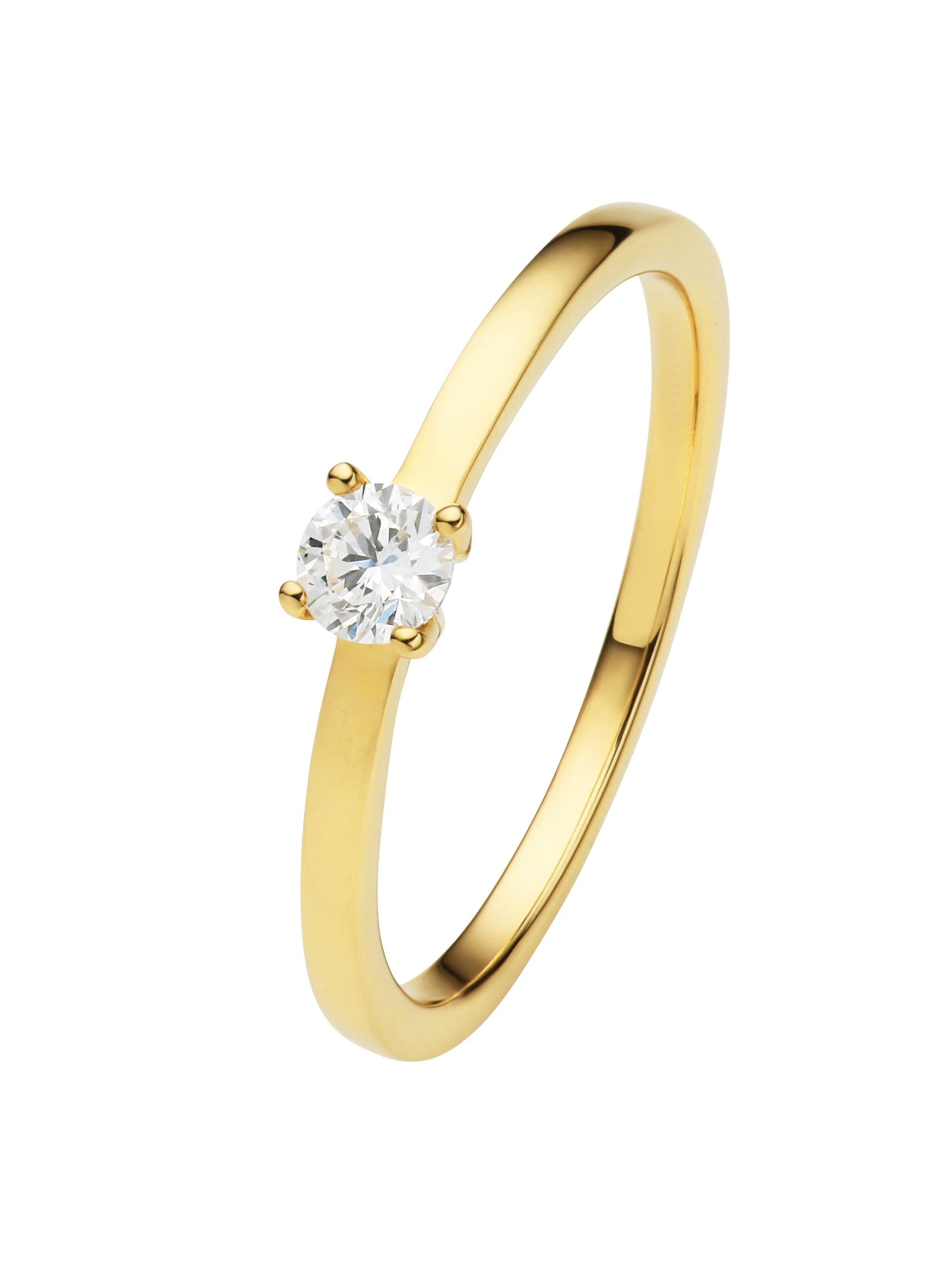 ONE ELEMENT Ring in Gold: Vorderseite