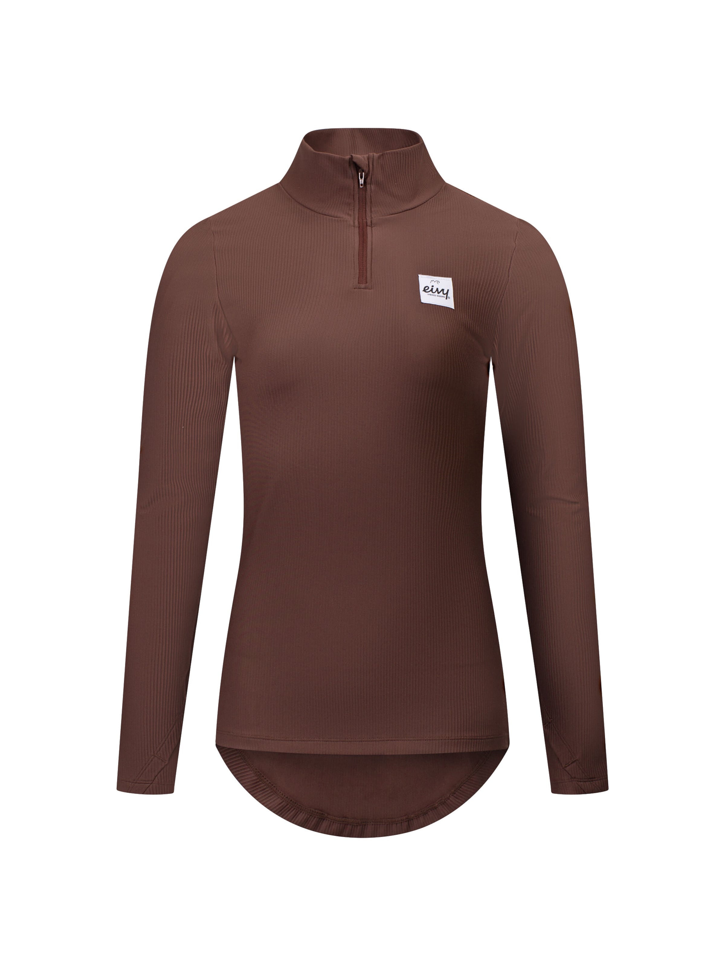 Eivy Performance shirt 'Journey' in Brown: front