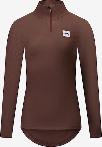 Eivy Performance shirt 'Journey' in Brown: front
