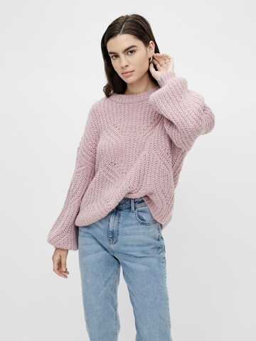 Y.A.S Sweater 'Verona' in Pink: front