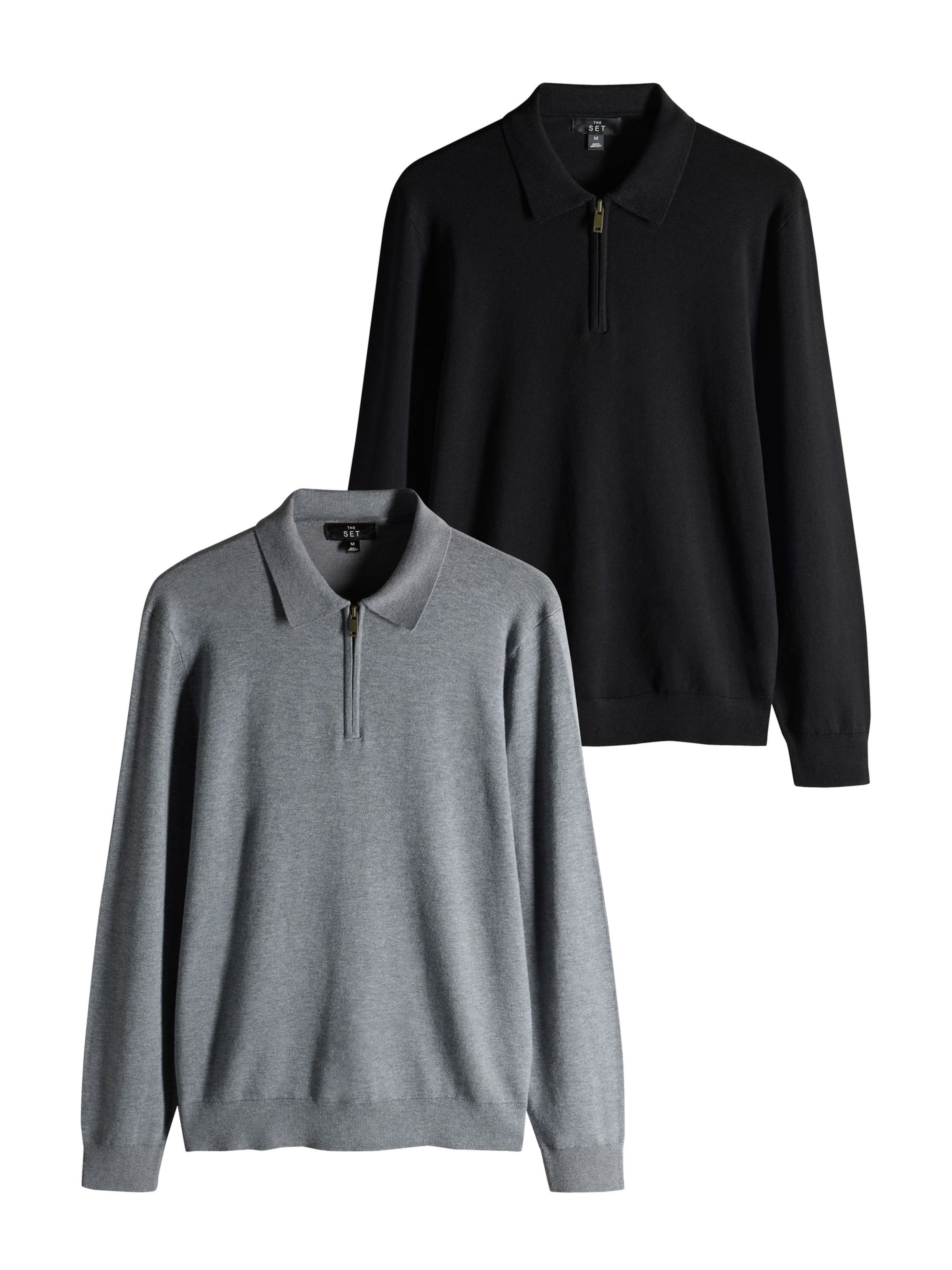 Pullover di The Set in grigio: frontale