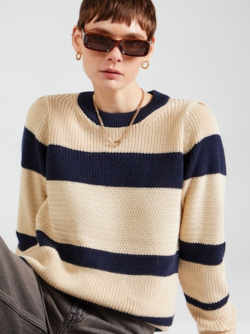 Pull-over 'MARIK' OBJECT en beige