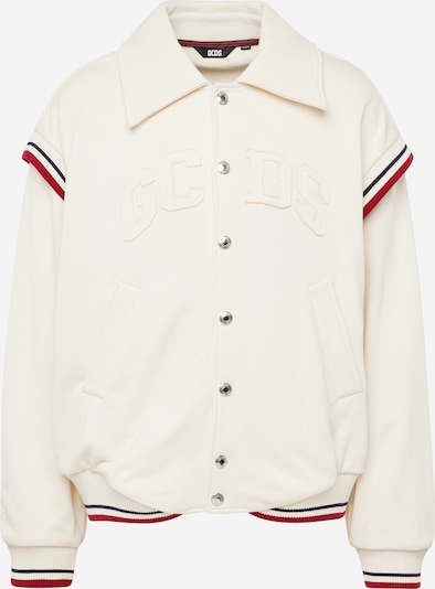 GCDS Prehodna jakna | mornarska / rdeča / bela barva, Prikaz izdelka
