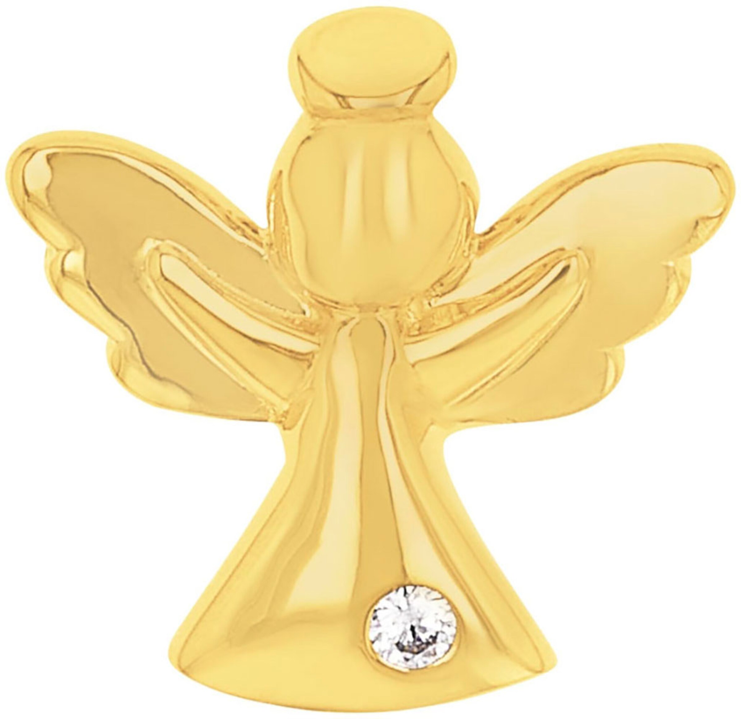 AMOR Pendant in Gold: front