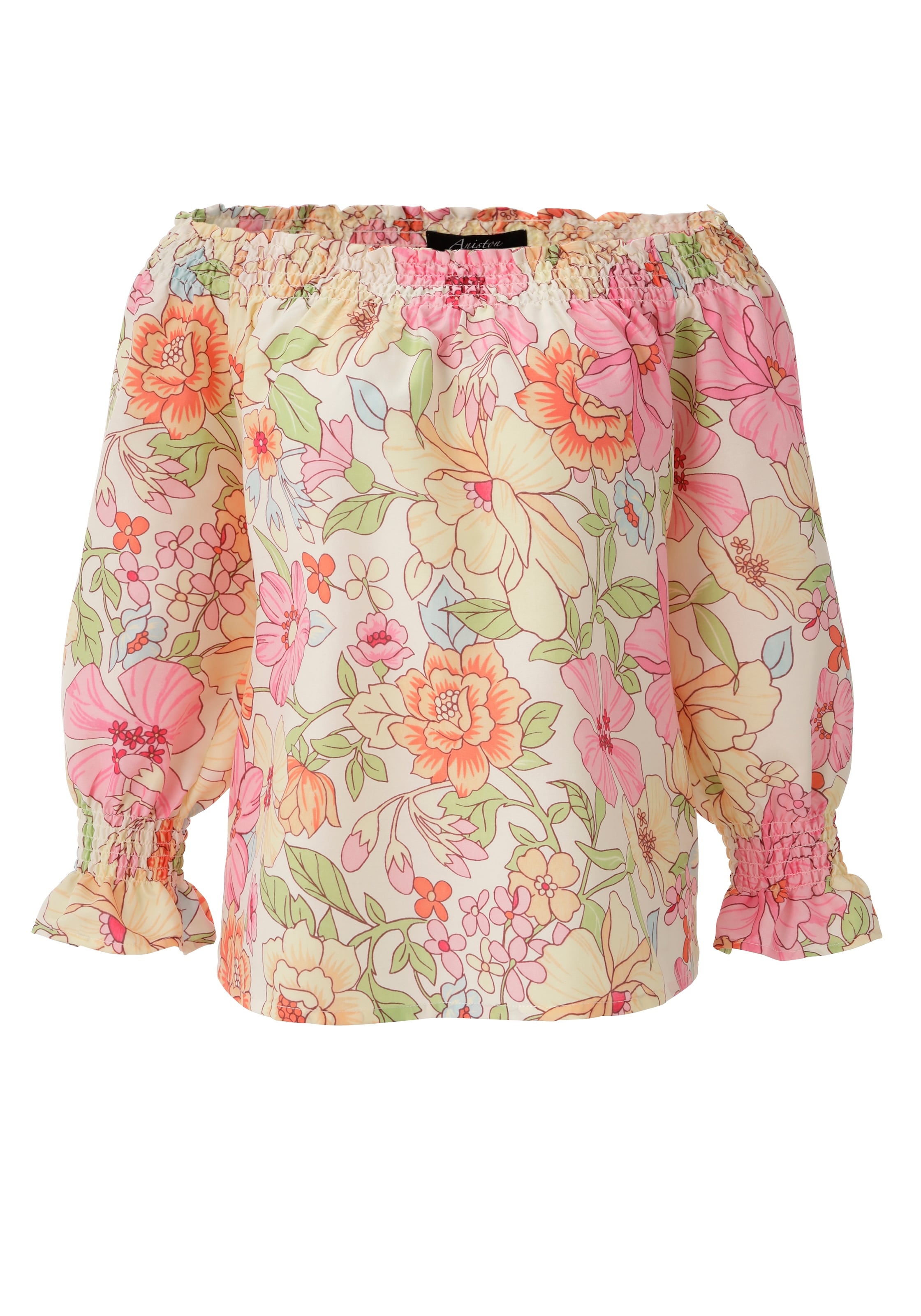 Aniston CASUAL Blouse in Mixed colors: front