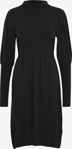 Fransa Kleid 'Dedina' in Schwarz: Vorderseite