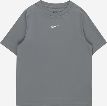 T-Shirt fonctionnel NIKE en gris : devant